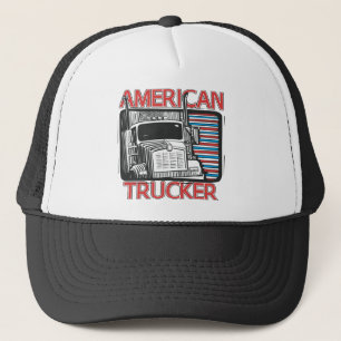 Amerikanischer LKW-Transport Truckerkappe