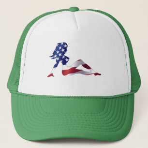 Amerikanischer Mädchen-Hut Truckerkappe