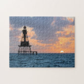 Amerikanischer Masse-Leuchtturm, Florida-Schlüssel Puzzle (Horizontal)