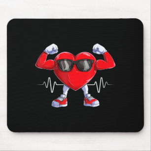 Amerikanischer Monat der Herzkrankheiten-Bewusstse Mousepad