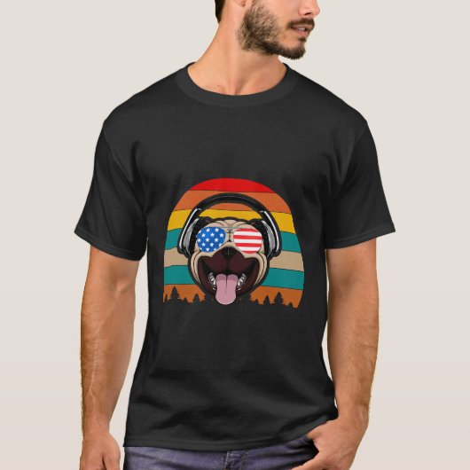 Amerikanischer Mops 151 T-Shirt (Vorderseite)