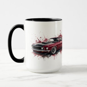 Amerikanischer Muscle Car Becher Tasse