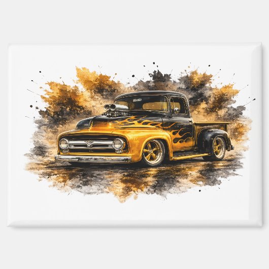 Amerikanischer Muscle-Car-Magnet Magnet (Vorderseite)