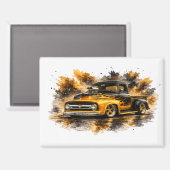 Amerikanischer Muscle-Car-Magnet Magnet (Vorderseite/Rückseite)