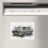 Amerikanischer Muscle-Car-Magnet Magnet (In Situ (Geschirrspüler))