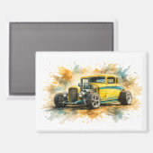 Amerikanischer Muscle-Car-Magnet Magnet (Vorderseite/Rückseite)