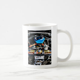 Amerikanischer Muscle-Car-Motor Kaffeetasse