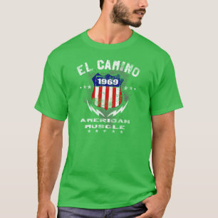 Amerikanischer Muskel 1969 EL Camino v3 T-Shirt