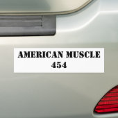 AMERIKANISCHER MUSKEL 454 AUTOAUFKLEBER (Auf Auto)