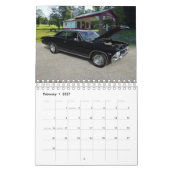 Amerikanischer Muskel-Auto-Kalender Kalender (Feb 2027)