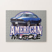 Amerikanischer Muskel Camaro Puzzle (Horizontal)