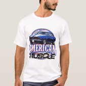 Amerikanischer Muskel Camaro T-Shirt (Vorderseite)