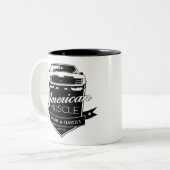 Amerikanischer Muskel Camaro Zweifarbige Tasse (Vorderseite Links)
