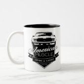 Amerikanischer Muskel Camaro Zweifarbige Tasse (Links)