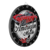 Amerikanischer Muskel Korvette Dartscheibe (Vorderseite Links)