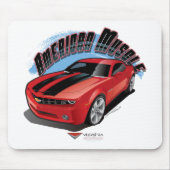 Amerikanischer Muskel Mousepad (Vorne)