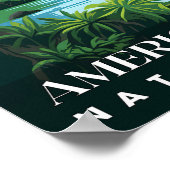 Amerikanischer Nationalpark Samoa Naturschutzgebie Poster (Ecke)