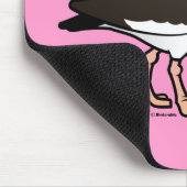 Amerikanischer Oystercatcher Mousepad (Ecke)