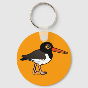 Amerikanischer Oystercatcher Schlüsselanhänger