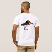 Amerikanischer Oystercatcher T-Shirt (Schwarz voll)