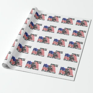 Amerikanischer Patriot Geschenkpapier