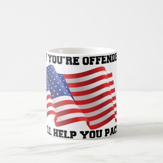 Amerikanischer Patriot Kaffeetasse (Mittel)