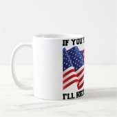 Amerikanischer Patriot Kaffeetasse (Links)