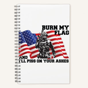 Amerikanischer Patriot  Notizblock