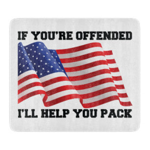 Amerikanischer Patriot Schneidebrett