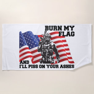 Amerikanischer Patriot Strandtuch
