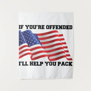 Amerikanischer Patriot Wandteppich