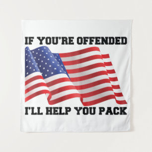 Amerikanischer Patriot Wandteppich