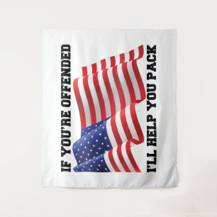Amerikanischer Patriot  Wandteppich