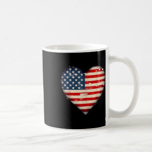 Amerikanischer Patriotischer Gedenktag an der Flag Kaffeetasse