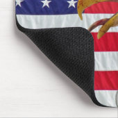 Amerikanischer Patriotismus Mousepad (Ecke)
