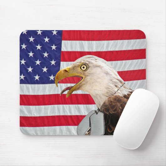 Amerikanischer Patriotismus Mousepad (Mit Mouse)