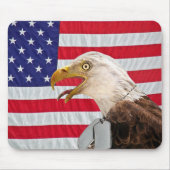 Amerikanischer Patriotismus Mousepad (Vorne)