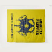 AMERIKANISCHER PRÄPPER WANDTEPPICH (Vorderseite (Horizontal))