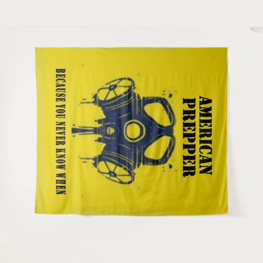 AMERIKANISCHER PRÄPPER WANDTEPPICH (Vorderseite (Horizontal))