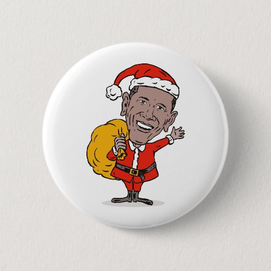Amerikanischer Präsident Barack Obama Button (Vorderseite)