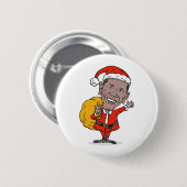 Amerikanischer Präsident Barack Obama Button (Vorne & Hinten)