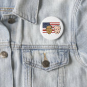 Amerikanischer Präsident Barack und VP Joe Biden Button (Beispiel)