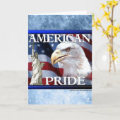 AMERIKANISCHER PRIDE KARTE (Gelbe Blume)