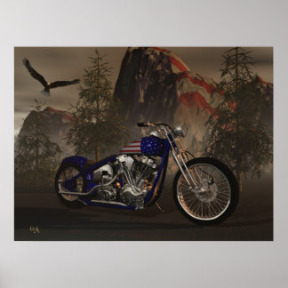 "AMERIKANISCHER PRIDE" POSTER