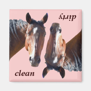 Amerikanischer Quarterhorse-Spülmaschinen-Magnet Magnet