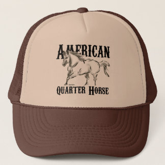 Amerikanischer Quarterhorse Truckerkappe