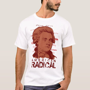 Amerikanischer radikaler Jefferson-T - Shirt