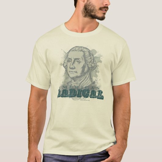 Amerikanischer radikaler T - Shirt George (Vorderseite)