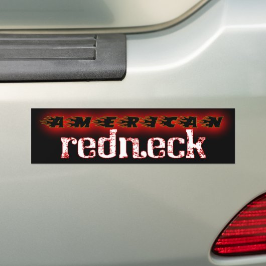 Amerikanischer Redneck Autoaufkleber (Auf Auto)
