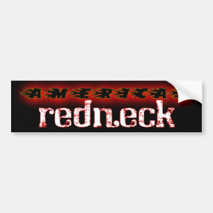 Amerikanischer Redneck Autoaufkleber
